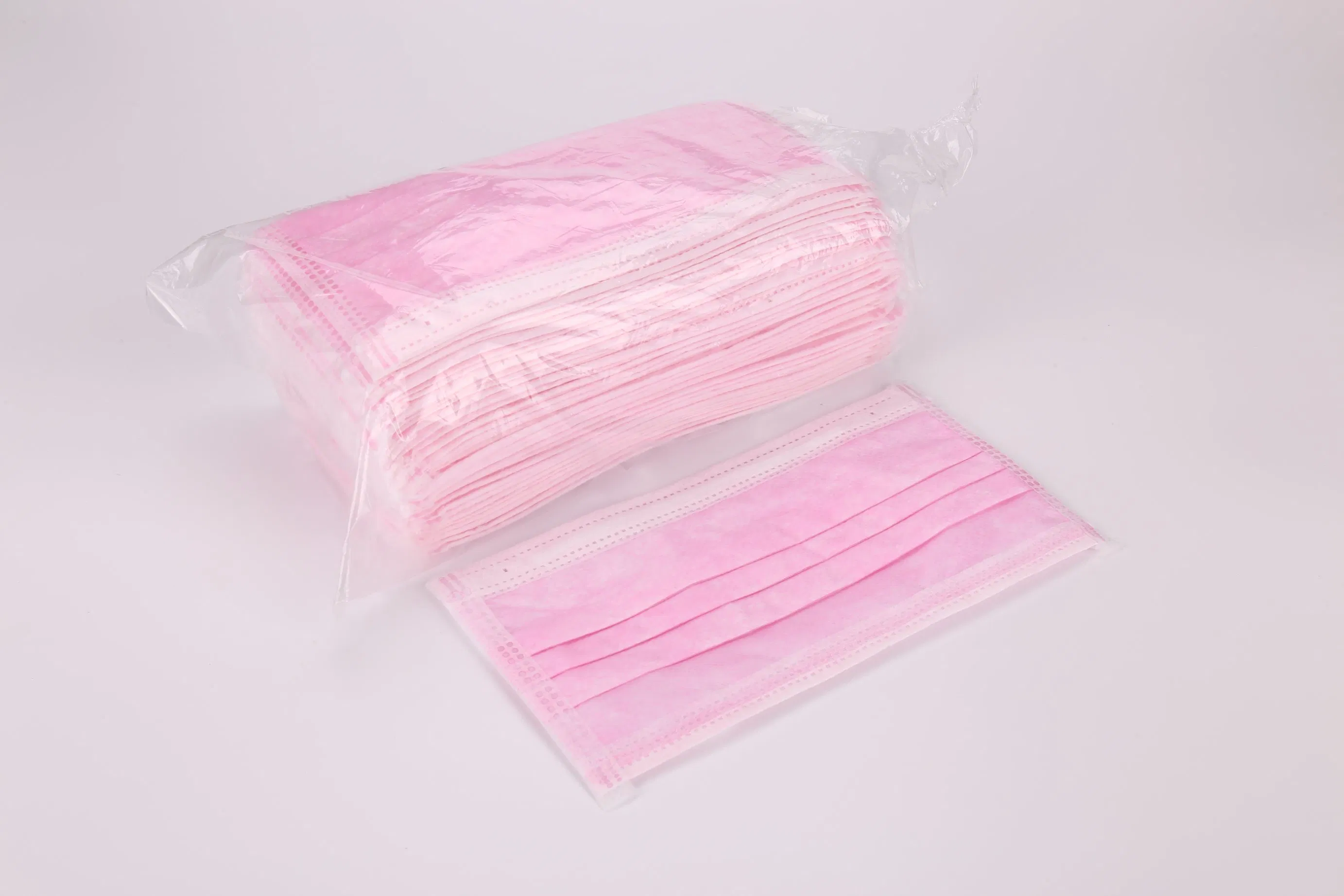 Manufacturer Protective Nonwoven 3ply Disposable Face Mask Earloop
