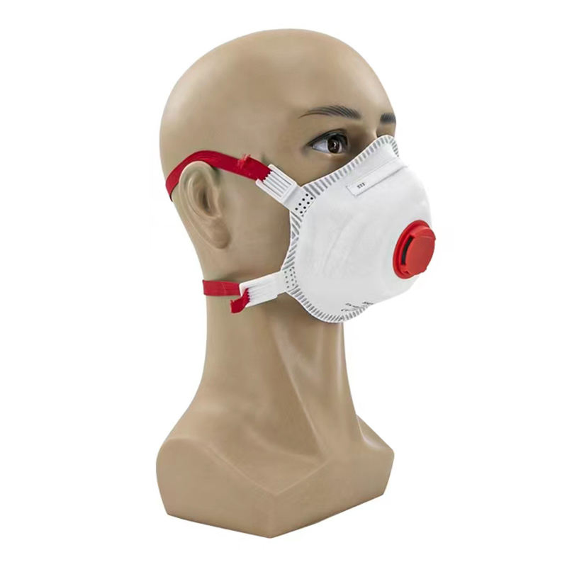 Anti Pollution Dust Industrial Masker Disposable Protective Face Mask with Breathing Valve