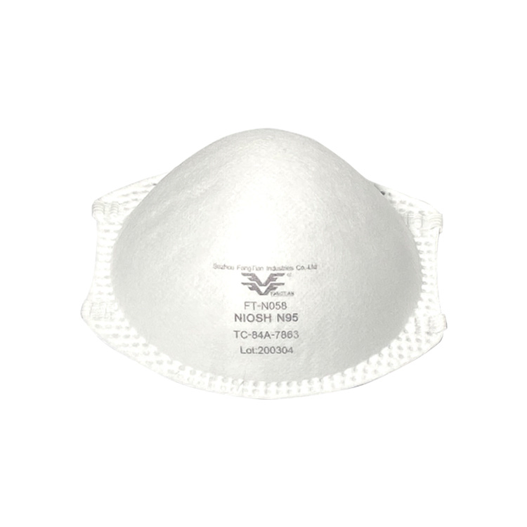 Niosh N95 Cone Dust Mask Safety Protective Dust Mask Without Valve