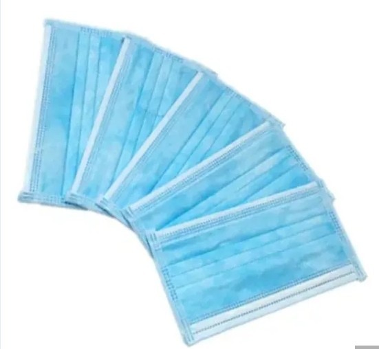Wholesale Blue Procedure 3 Ply Earloop Disposable Face Mask