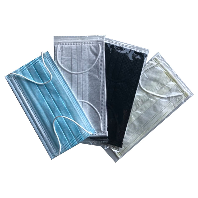 Face Mask Protects Nose and Mouth Against Fluids, Fluid-Resistant Mask