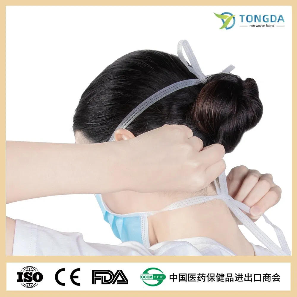 Disposable Earloop Medical Mask with High Quality EN14683 Type IIR mask