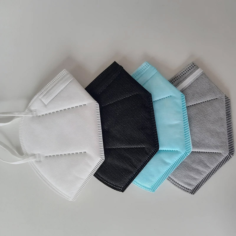 Certificated FFP2 Mask Black Filtering Half Anti-Pandemic Masks