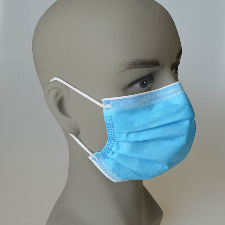 Custom Medical Surgical Hosposable/Disposable/Non-Woven 4ply Face Mask