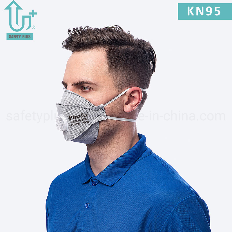 FFP2 Activated Carbon Air Anti-Pollution Filter Anti-Smoking Pm2.5 Face Mask Carbon KN95 Mask