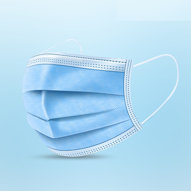 China Factory Sale 3 Ply Nonwoven Face Mask