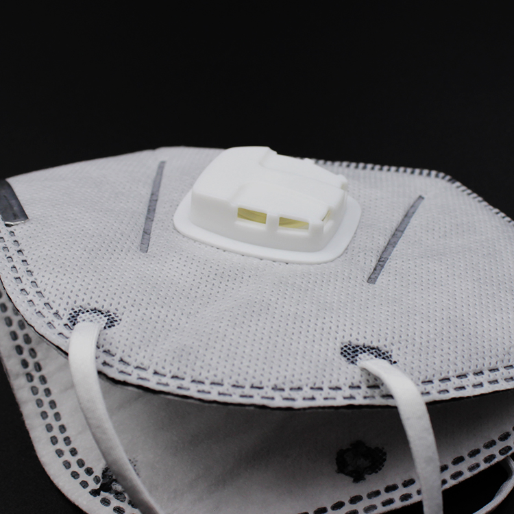 Protective Mask with Valve and Activated Carbon