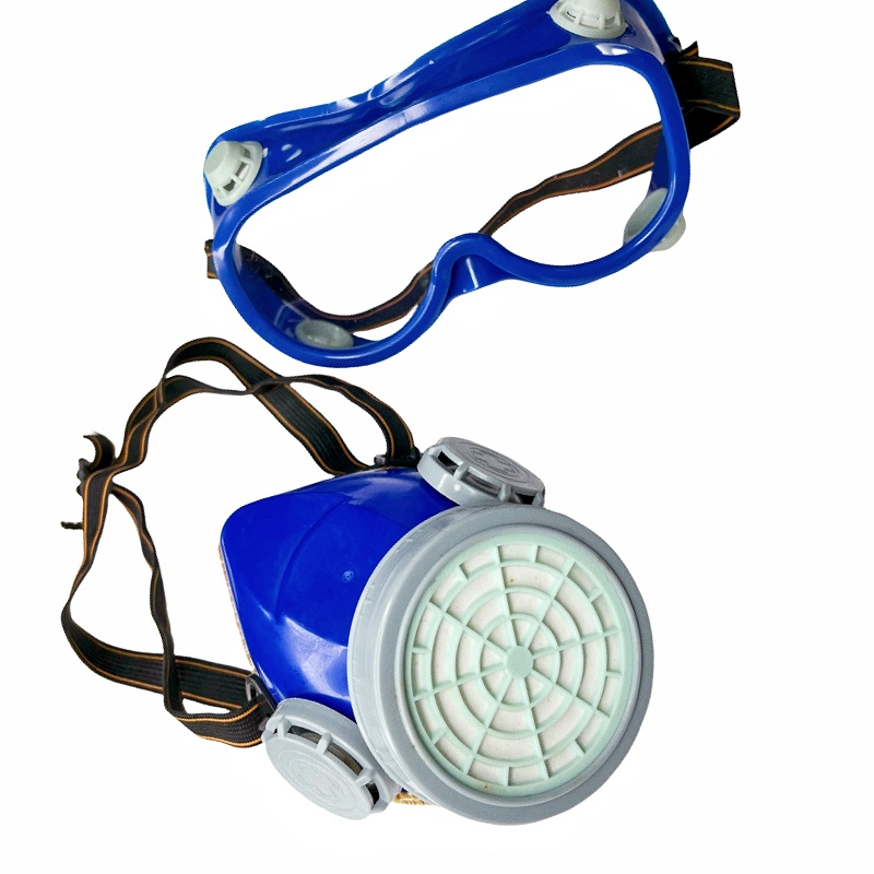 New Style Durable Silicon Half Face Gas Mask Set