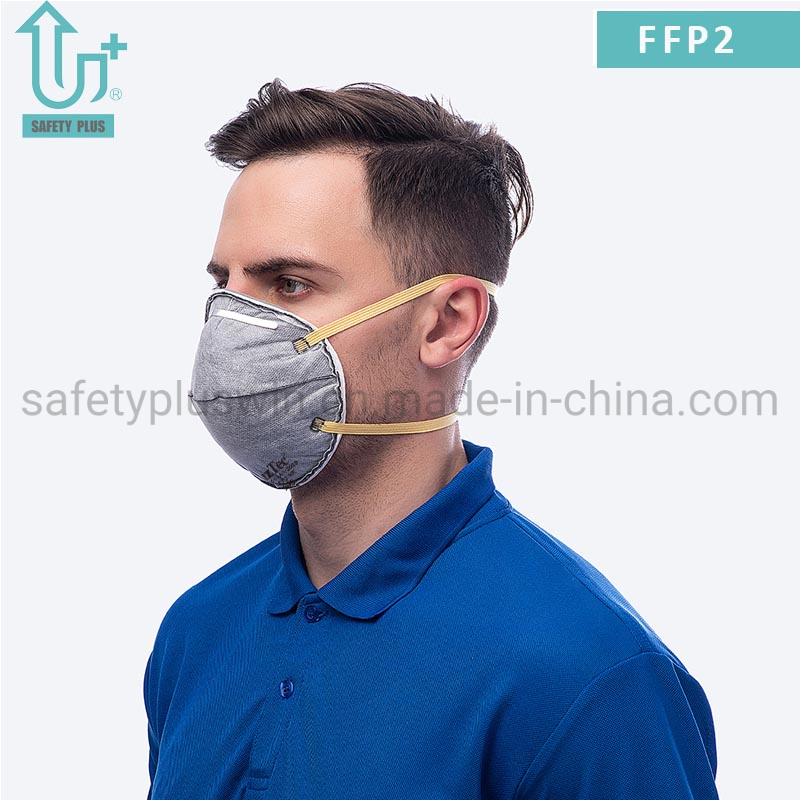 FFP2 Activated Carbon Air Anti-Pollution Filter Anti-Smoking Pm2.5 Face Mask Carbon Mask
