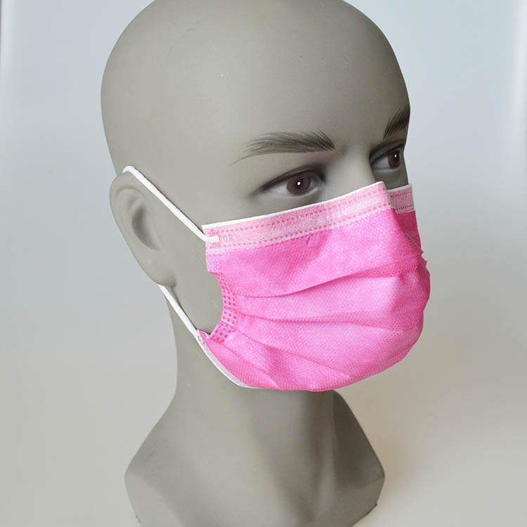 Custom Medical Surgical Hosposable/Disposable/Non-Woven 4ply Face Mask