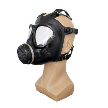 Rubber Anti-Toxic Skull Full Face Gas Mask Respiratory