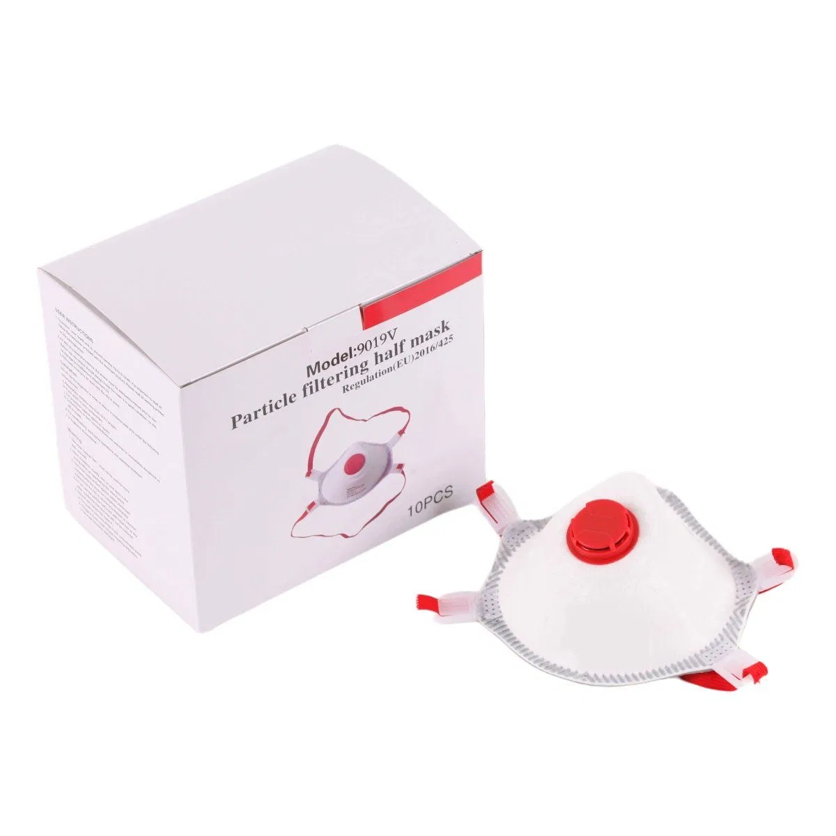 Anti Pollution Dust Industrial Masker Disposable Protective Face Mask with Breathing Valve