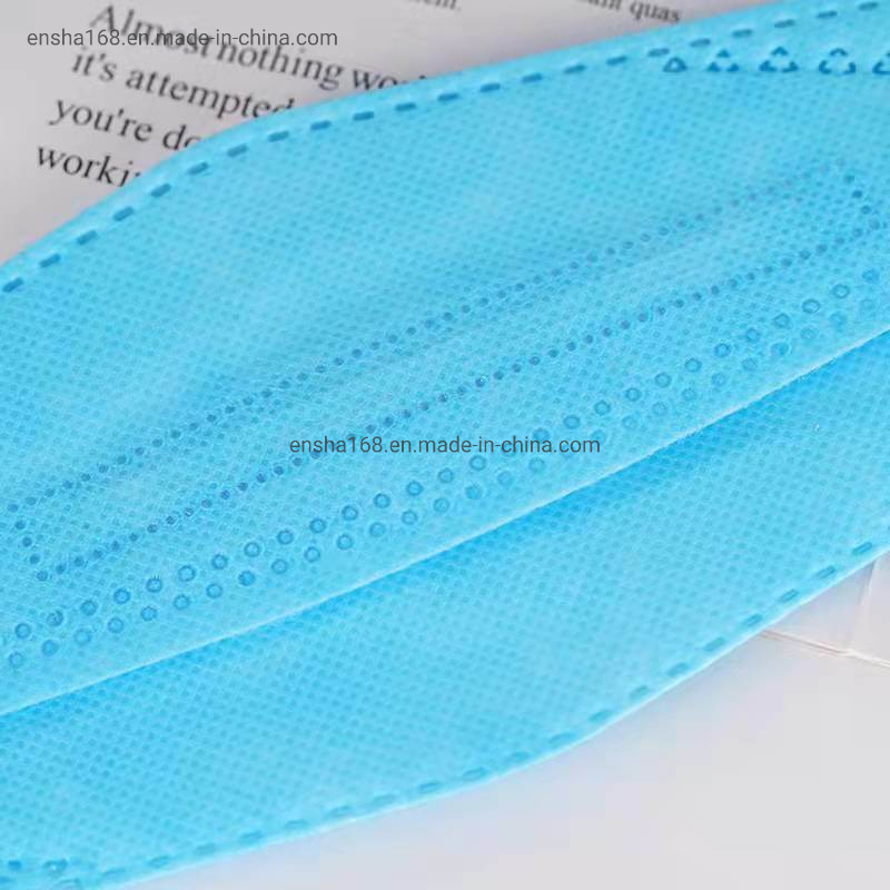 4 Layers Kf94 Face Mask Disposable Fish Shape Protective Masks Face Kf94