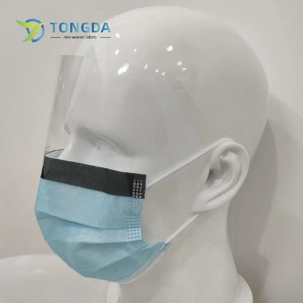 Masque Chirurgical Anti Buee Lanieres Anti-Fog Surgical Mask with Straps