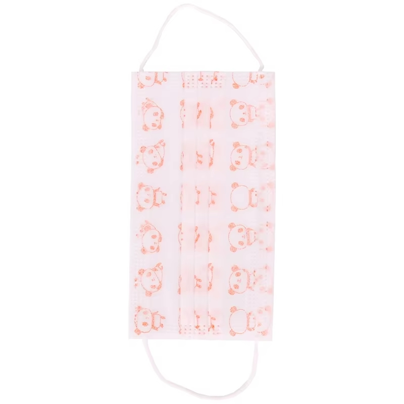 Manufacturer Custom 3 Ply Medical Face Mask Non-Woven Disposable Hospital Doctor Protective Face Mask