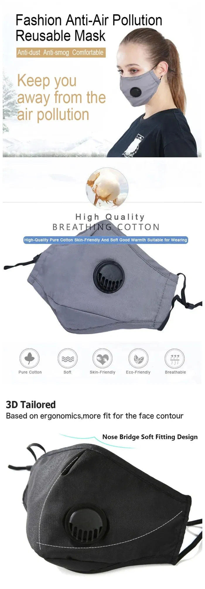 Reusable Cotton Mask