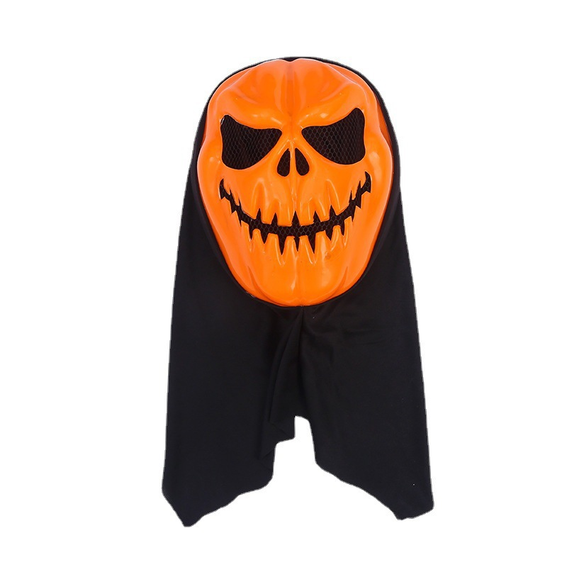 Party Horror Pumpkin Halloween Scary Masks for Women Men