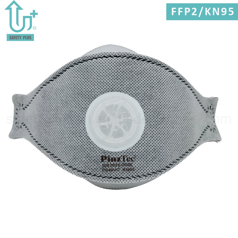 FFP2 Activated Carbon Air Anti-Pollution Filter Anti-Smoking Pm2.5 Face Mask Carbon KN95 Mask