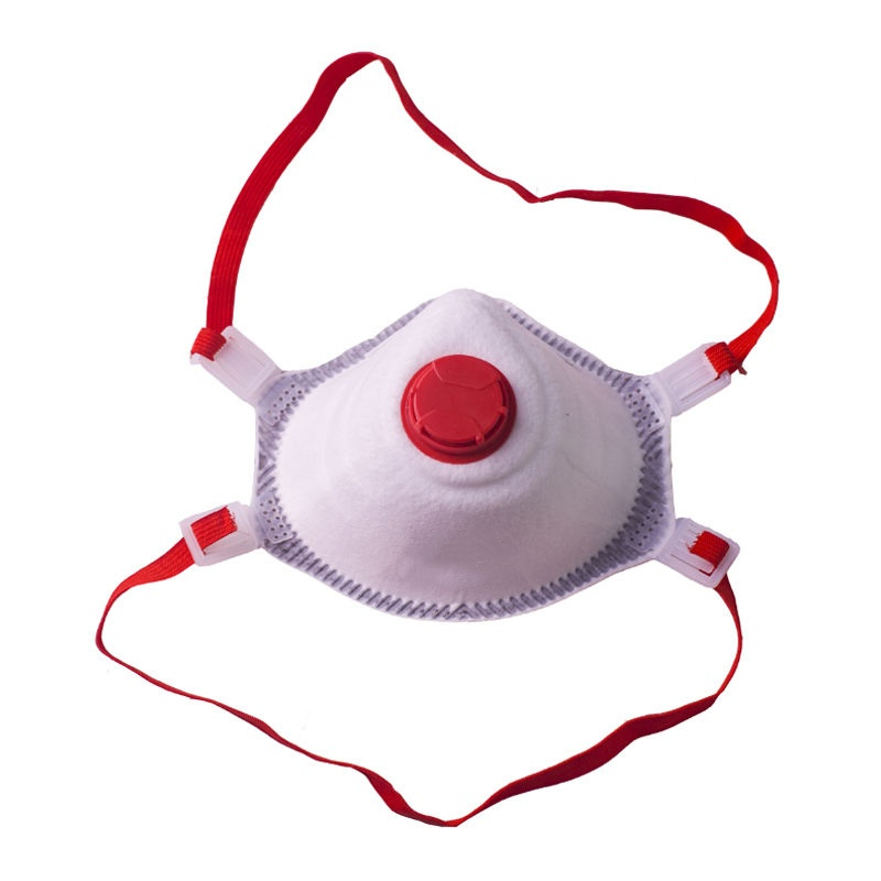 Anti Pollution Dust Industrial Masker Disposable Protective Face Mask with Breathing Valve