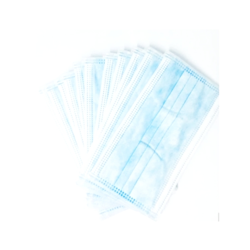 Wholesale Blue Procedure 3 Ply Earloop Disposable Face Mask