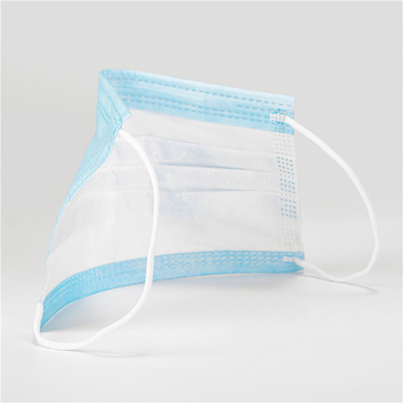 Factory Price Disposable Face Mask Single Use Face Mask with Flat Earloop