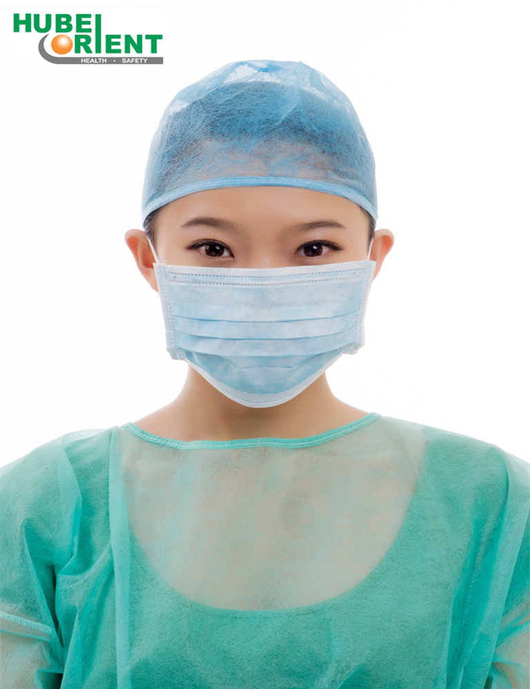 510K Disposable Medical Use Earloop Face Mask 3ply Hospital Use Non-Woven Surgical Face Mask