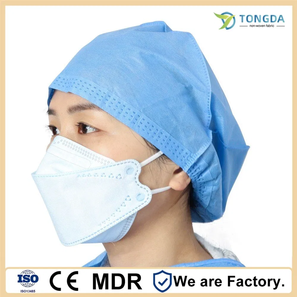 Hot Sale Disposable 4 Ply Medical Dustproof KF94 Fish Shape Face Mask