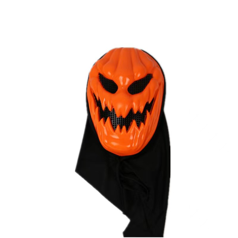Party Horror Pumpkin Halloween Scary Masks for Women Men
