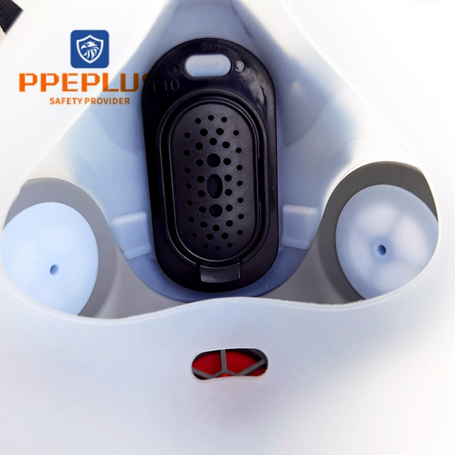 New Design Chemical Resistance Double Filter Breathing Half Face Mask Respirator