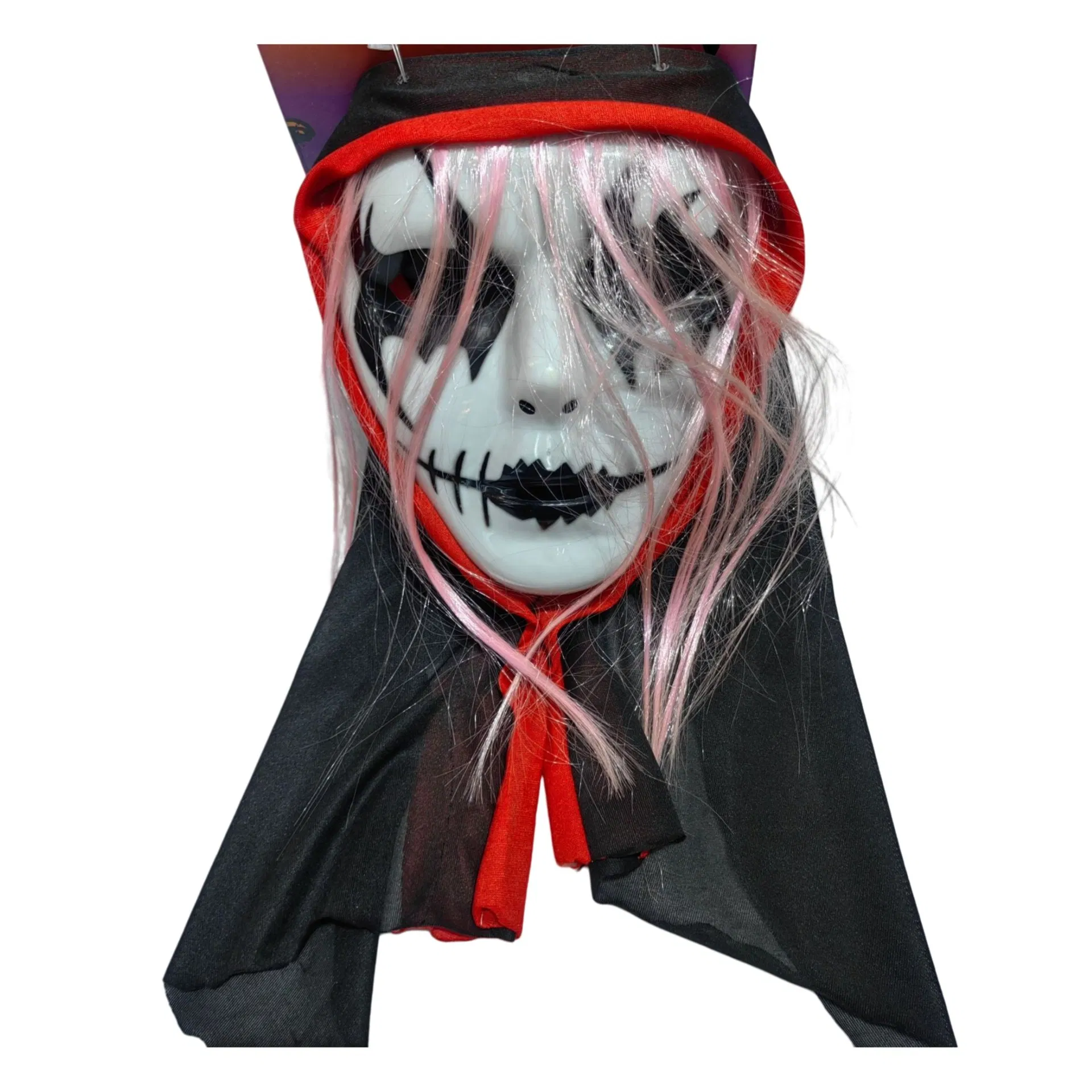 Customized Wholesale Hot Sale Holiday Party Scary Makeup Mask Trickster Grimace Scarecrow Nun Headgear