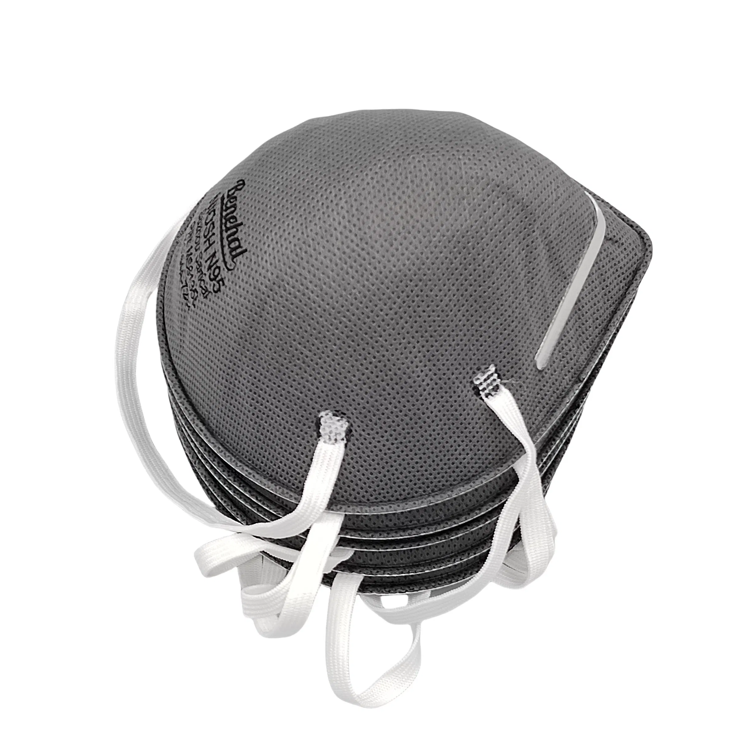 Cup Shaped Mask with Active Carbon Filtering Respirator Face Mask