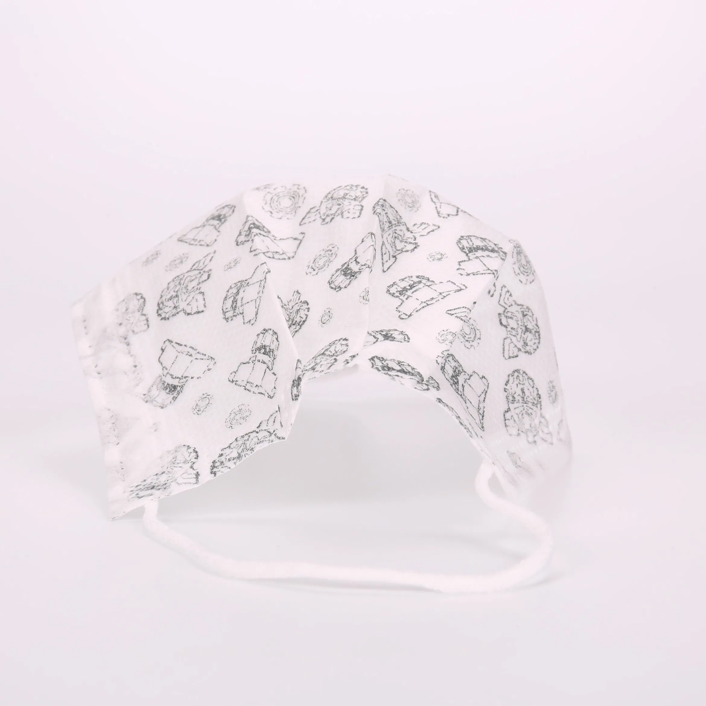 Manufacturer Custom 3 Ply Medical Face Mask Non-Woven Disposable Hospital Doctor Protective Face Mask