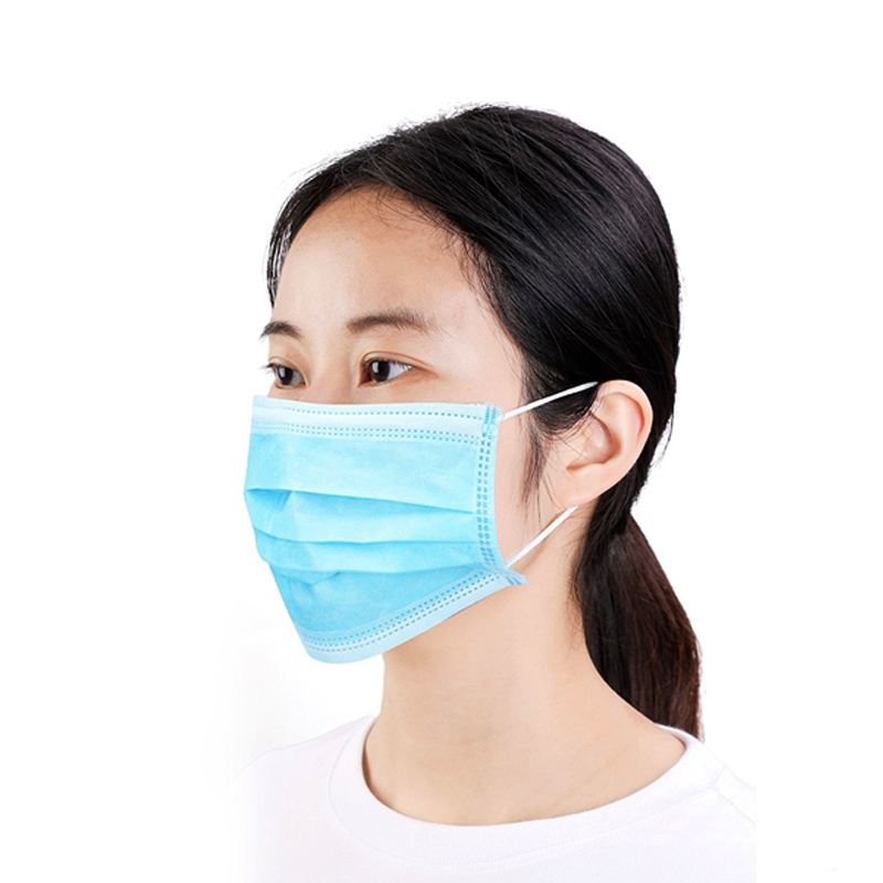 Disposable Consumables 3ply Medical Surgical Nonwoven Sterile Face Mask