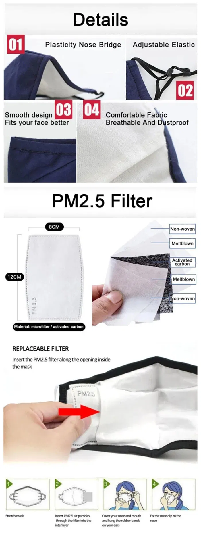 PM2.5 Filter Mask