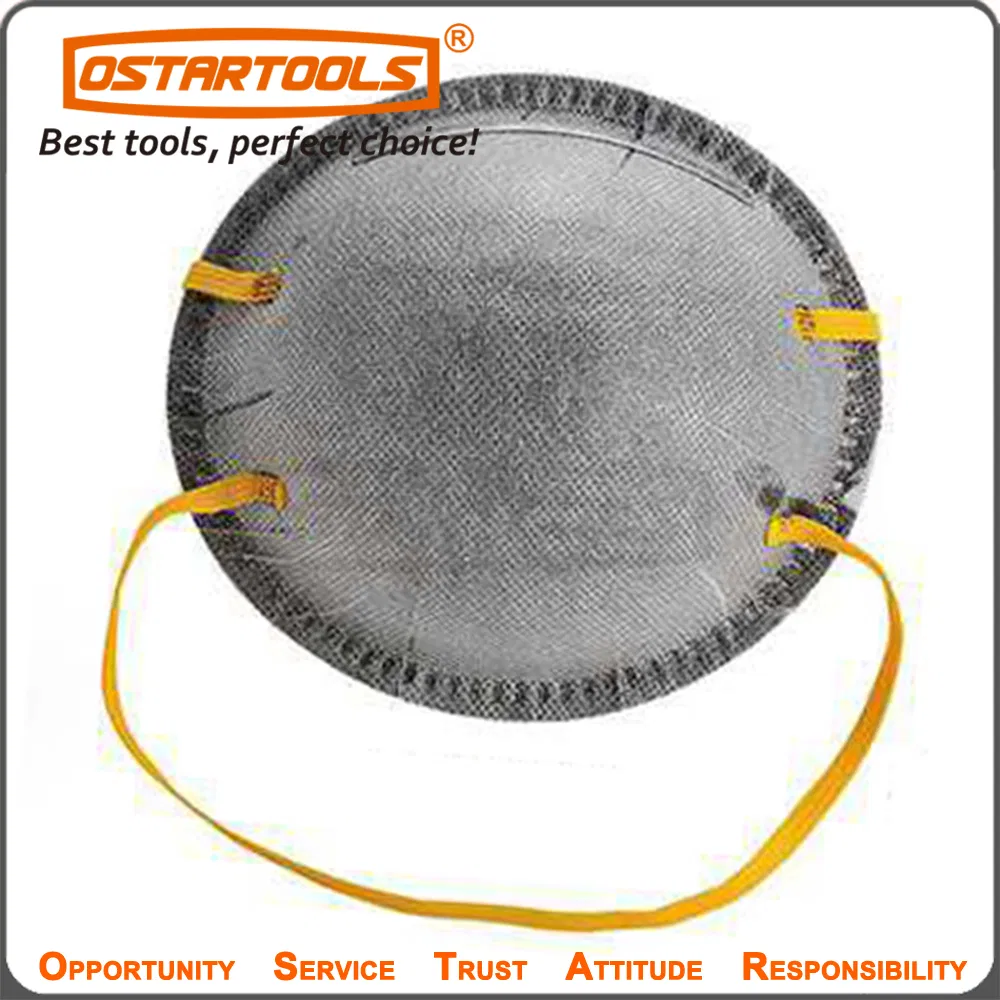 Premium Grey Industrial Dust Mask for Adult Protection