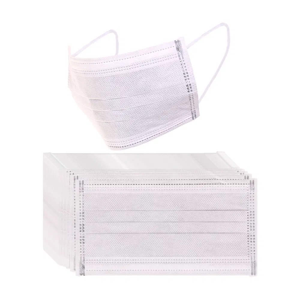 Manufacturer Protective Nonwoven 3ply Disposable Face Mask Earloop