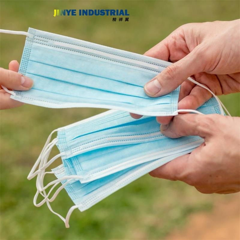 3 Ply Disposable Non-Woven Protective Earloop Bfe 95% Face Mask