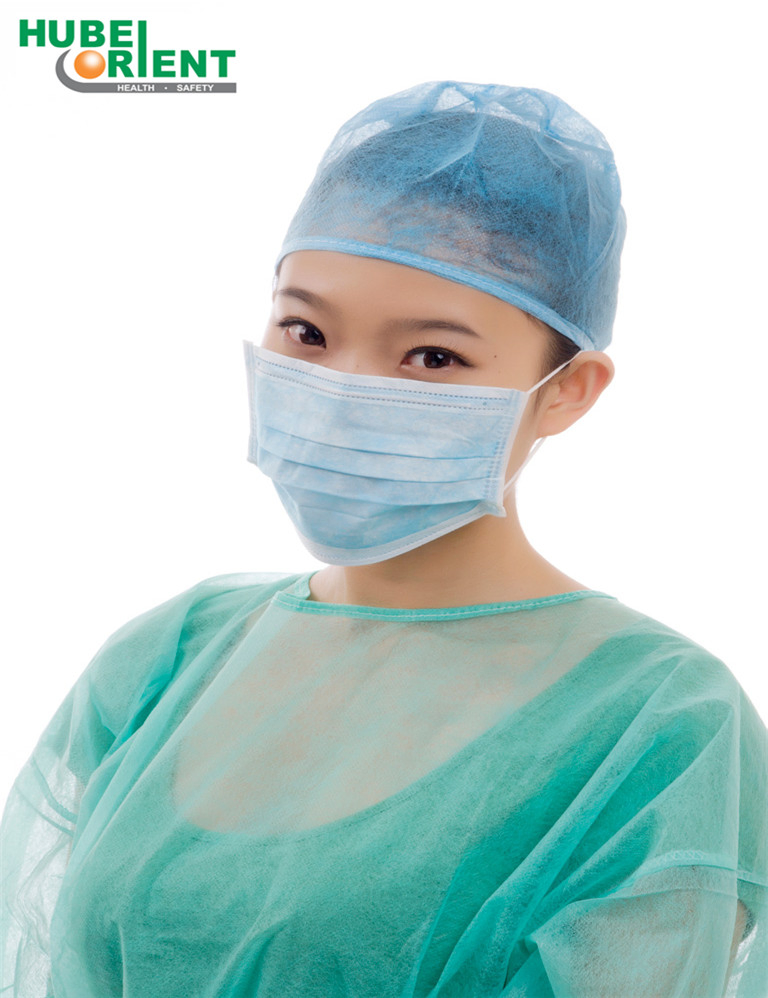 510K Disposable Medical Use Earloop Face Mask 3ply Hospital Use Non-Woven Surgical Face Mask