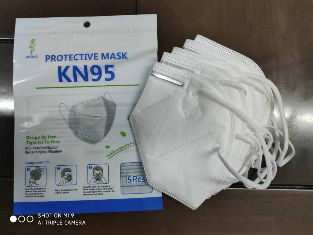 Wholesale Air Pollution Mouth Protective Five Layers Dust Face Mask Disposable