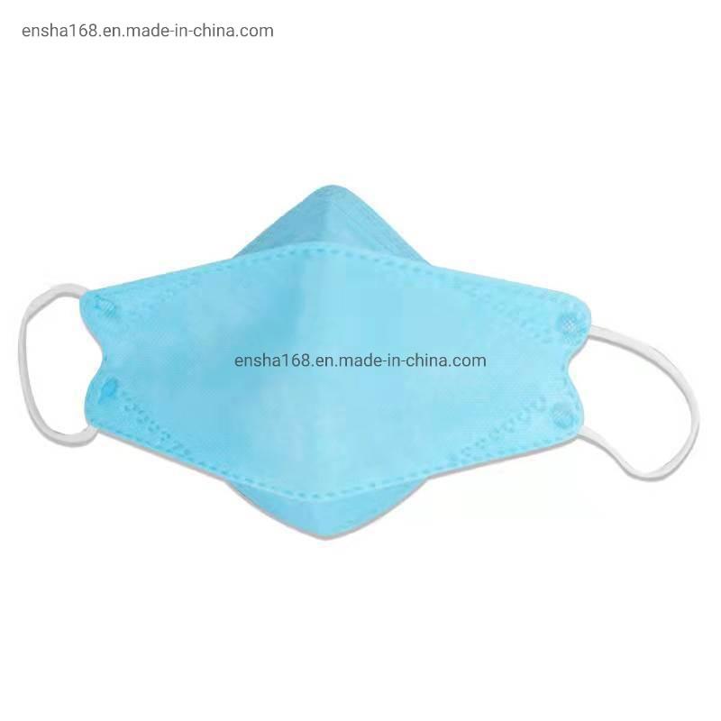4 Layers Kf94 Face Mask Disposable Fish Shape Protective Masks Face Kf94