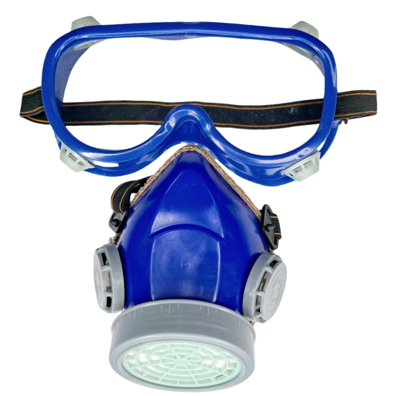 New Style Durable Silicon Half Face Gas Mask Set