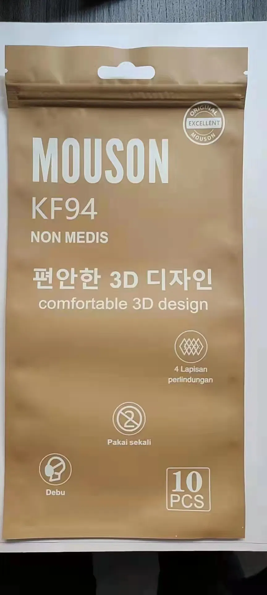 Respirator Face Shield Facemask Kf94 Face Mask for Sale