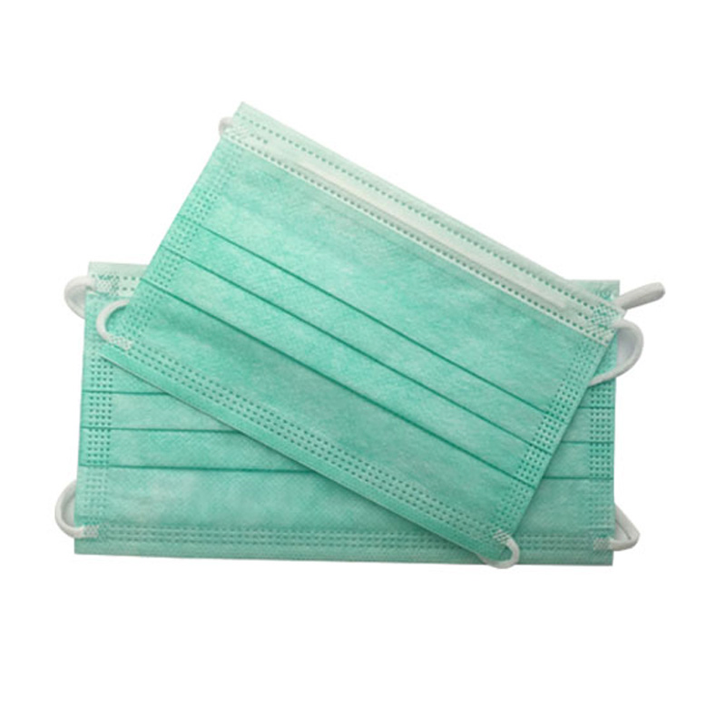 CE En14683 Type Iir Disposable Medical Face Mask 3 Ply Surgical Mask for Hospital Clinic Bulk OEM Supplier