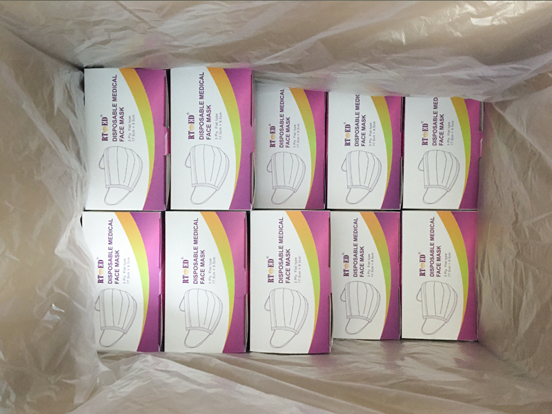 High Quality 3ply Non-Woven Fabric Disposable Medical Face Mask- Shandong Haidike Products