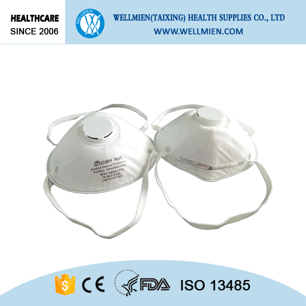 N95 Dust Mask Nonwoven Protective Respirator
