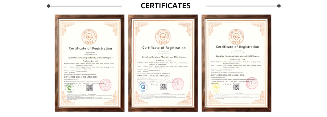 Certifications
