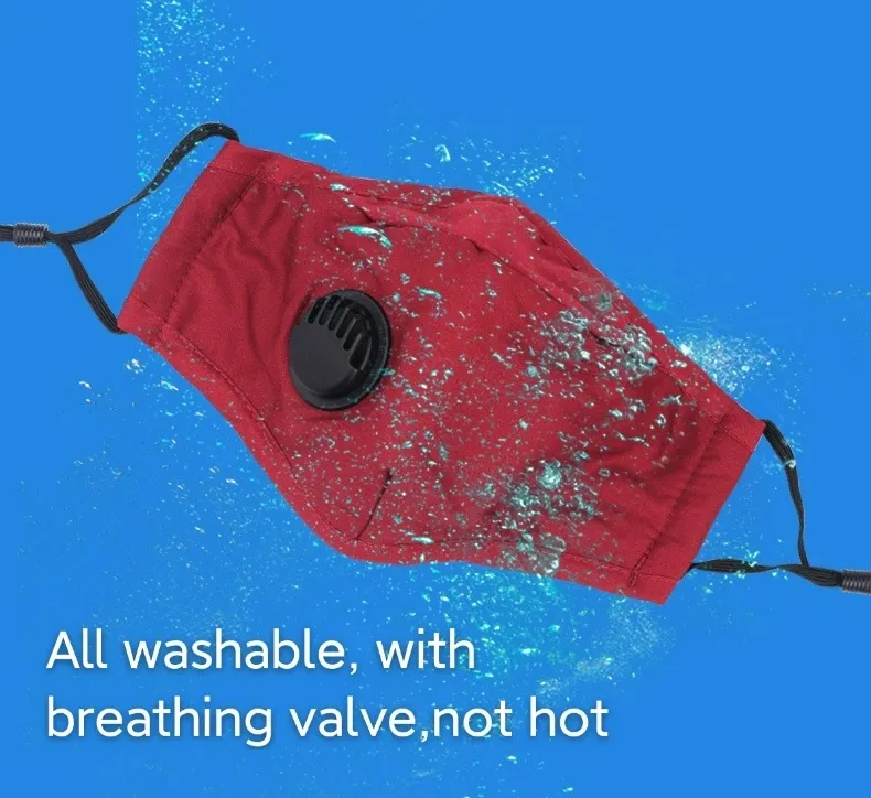 Cotton Mask with Valve