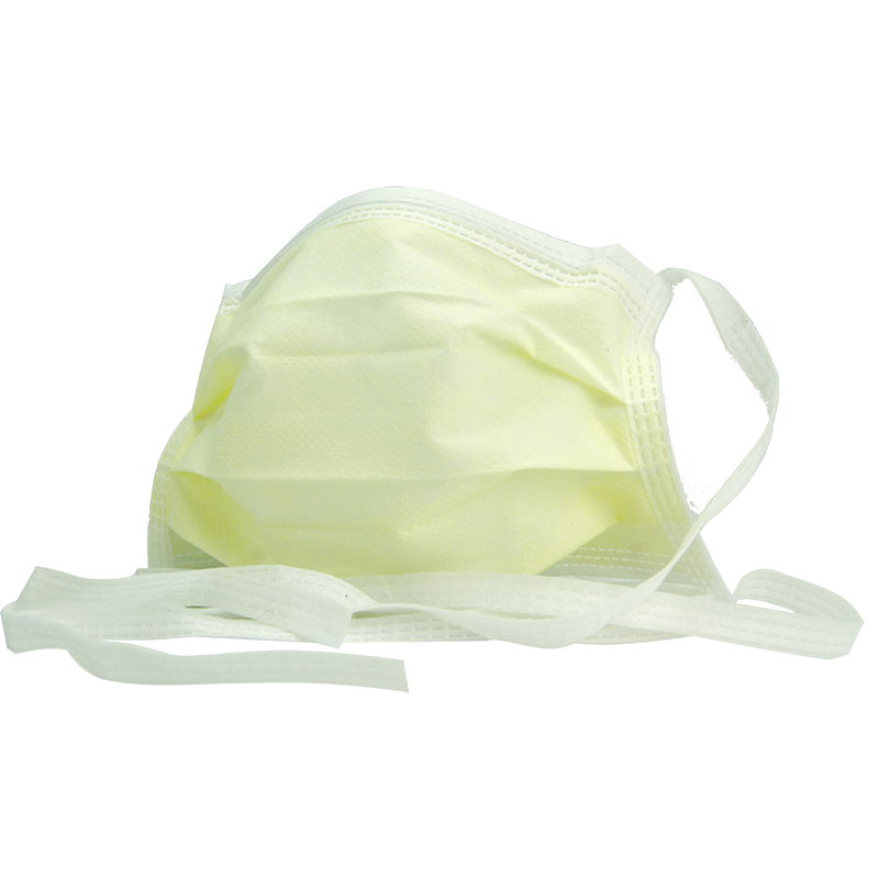 Disposable 3-Ply Non-Woven Dental Surgical Face Mask Tie-on Bands Type II