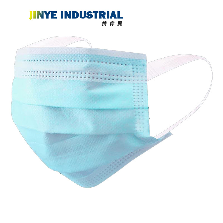 3 Ply Disposable Non-Woven Protective Earloop Bfe 95% Face Mask
