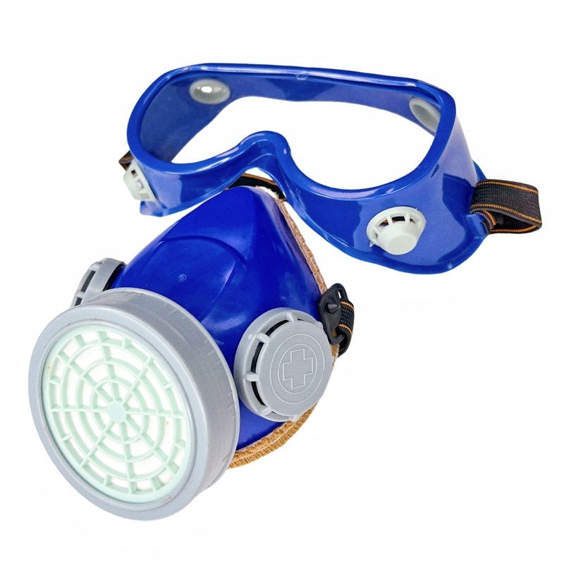 New Style Durable Silicon Half Face Gas Mask Set